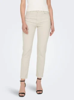 ONLEMILY Hög midja Rak passform Ankellängd Jeans