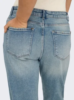 ONLEMILY Hög midja Rak passform Ankellängd Jeans