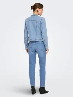 ONLEMILY Hög midja Rak passform Ankellängd Jeans