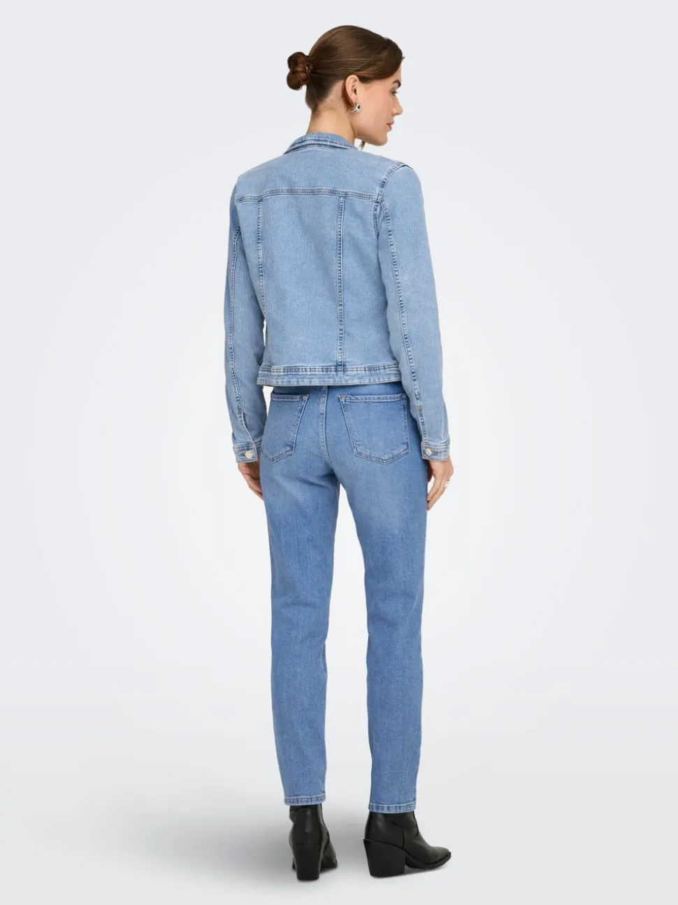 ONLEMILY Hög midja Rak passform Ankellängd Jeans
