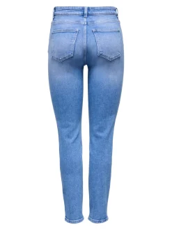 ONLEMILY Hög midja Rak passform Ankellängd Jeans