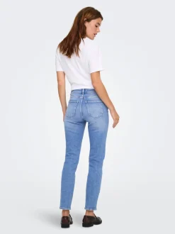 ONLEMILY Hög midja Rak passform Ankellängd Jeans