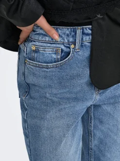 ONLEMILY Hög midja Rak passform Ankellängd Jeans