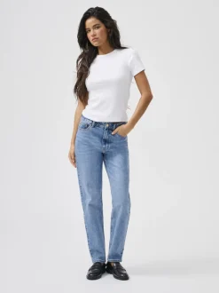 ONLEMILY Hög midja Rak passform Ankellängd Jeans