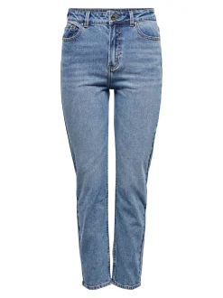 ONLEMILY Hög midja Rak passform Ankellängd Jeans