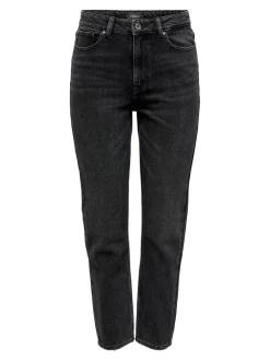ONLEMILY Hög midja Rak passform Ankellängd Jeans