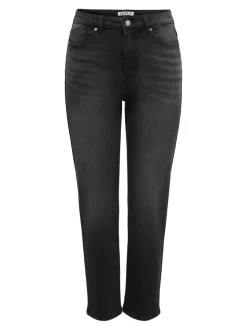ONLEMILY-MILA Hög midja Rak passform Ankellängd Jeans