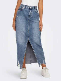 ONLEMMA Denim Jeanskjol Midikjol