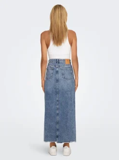 ONLEMMA Denim Jeanskjol Midikjol