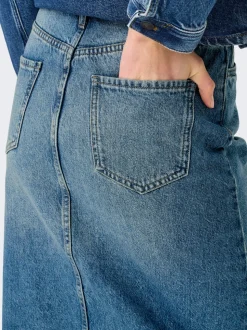 ONLENYA Denim Jeanskjol Midikjol