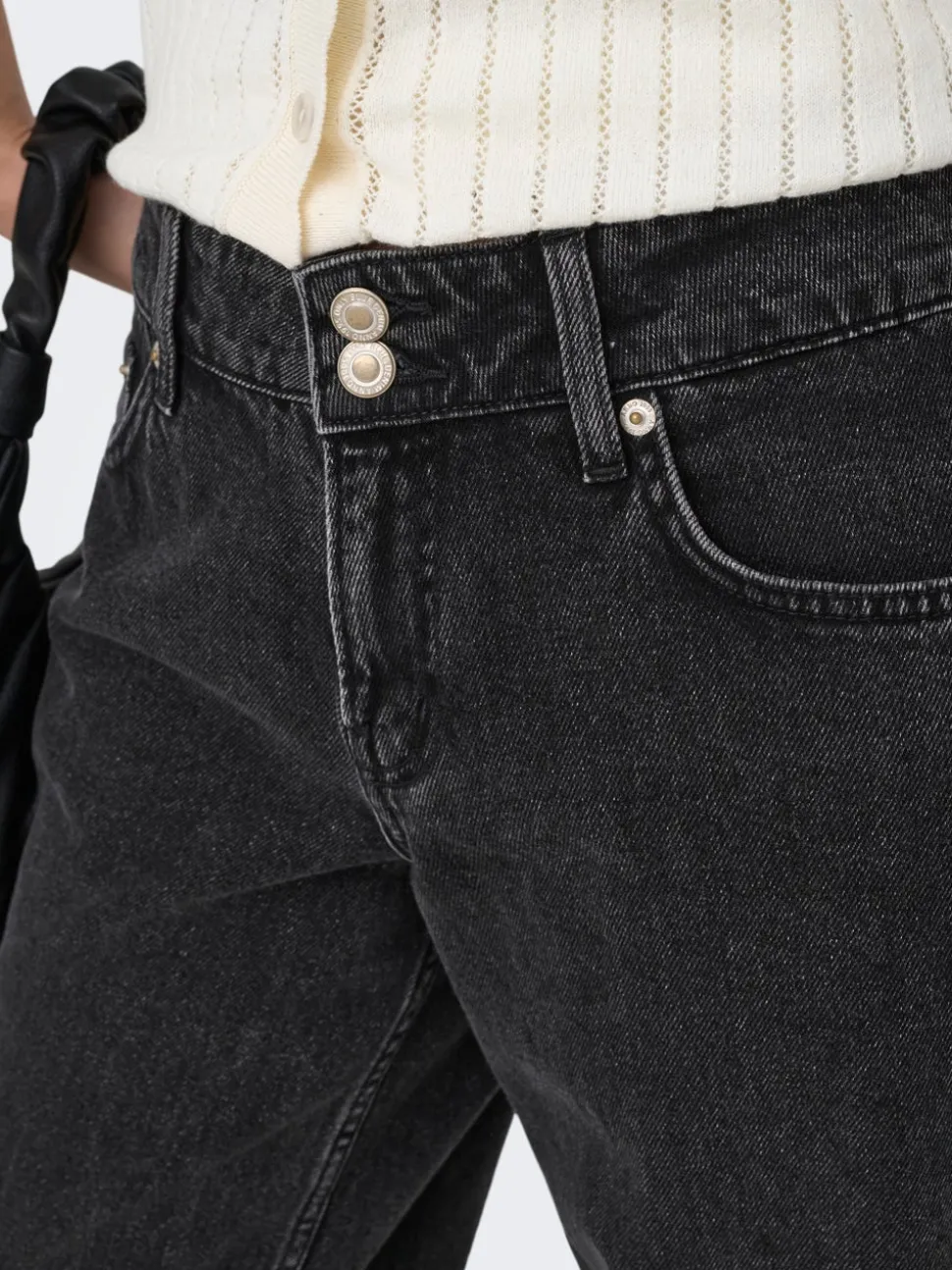 ONLEZRA Låg midja Vida ben Jeans