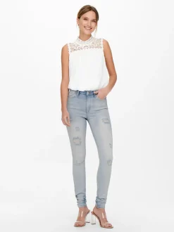ONLFOREVER Hög midja Skinny Fit Jeans