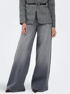 ONLFRANCESCA Medelhög midja Vida ben Jeans