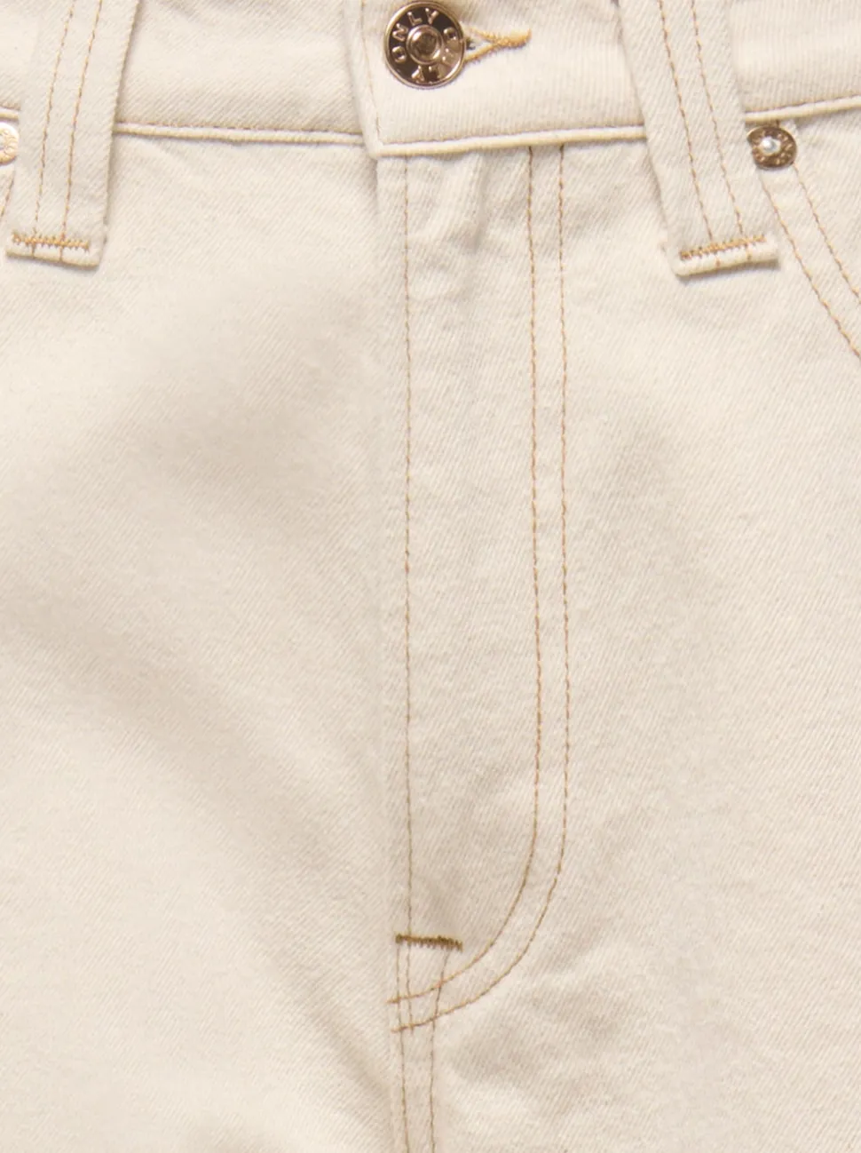 ONLFRANKIE Hög midja Barrel-passform Beskuren Jeans