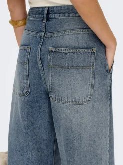 ONLGIA Medelhög midja Baggy Fit Jeans