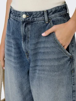 ONLGIA Medelhög midja Baggy Fit Jeans