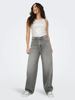 ONLGIANNA Medelhög midja Balloon Fit Jeans