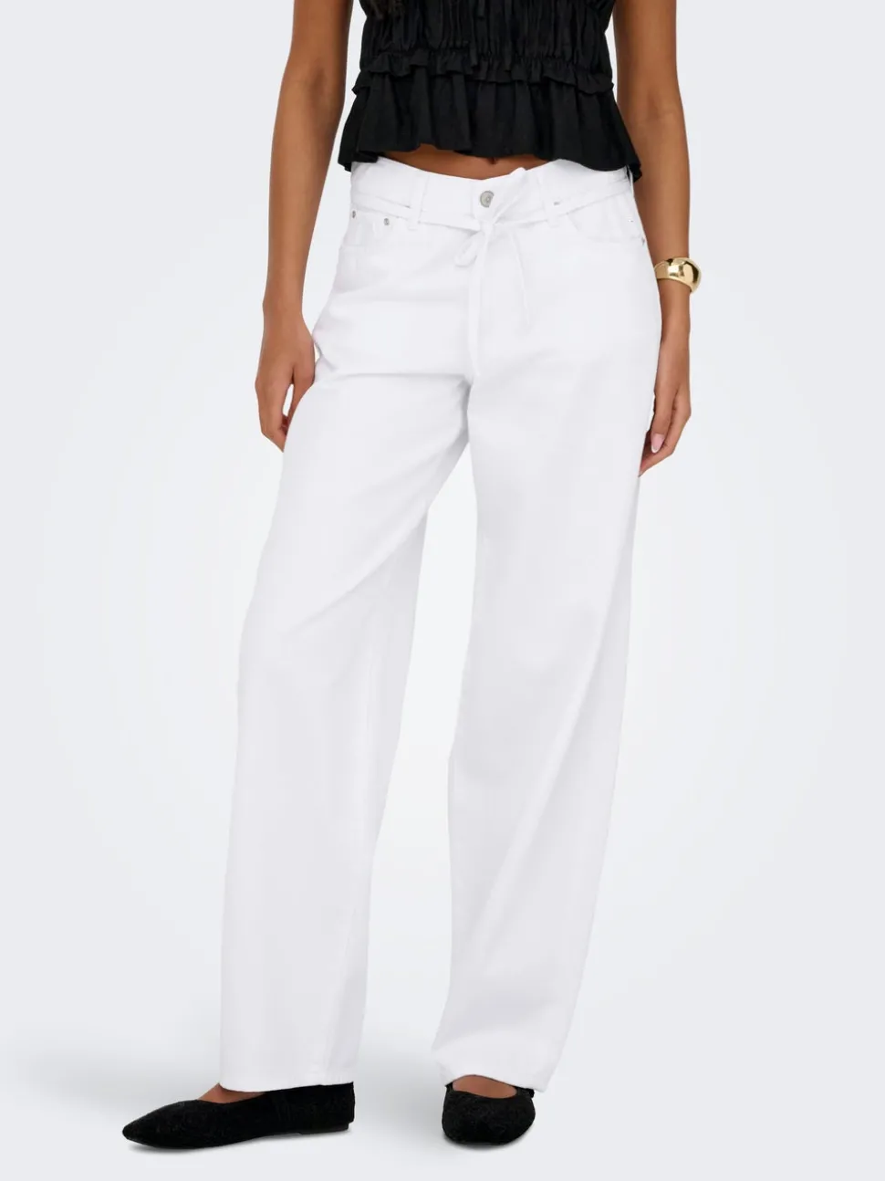 ONLGIANNA Medelhög midja Balloon Fit Jeans