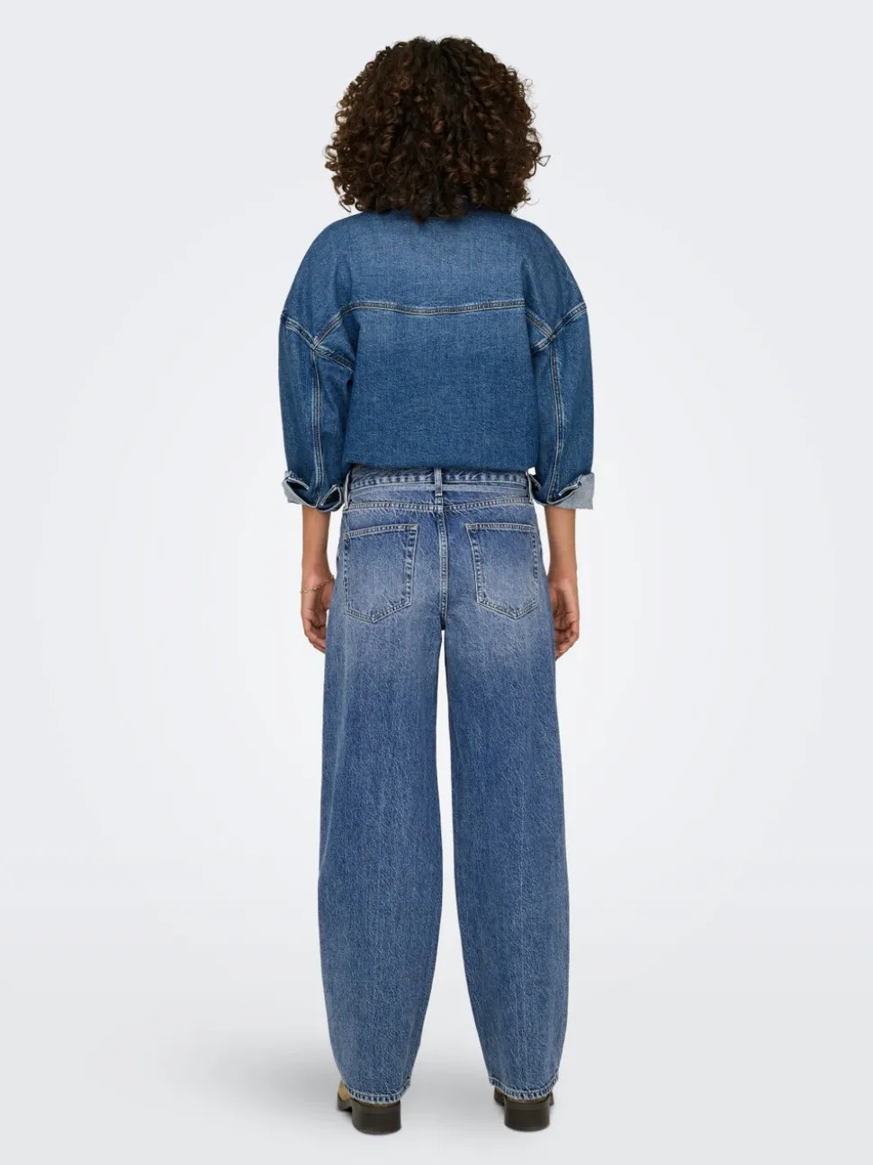 ONLGIANNA Medelhög midja Balloon Fit Jeans