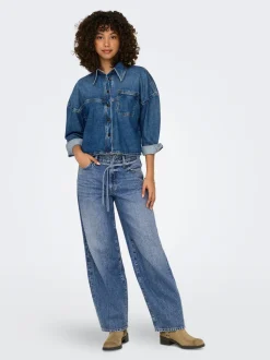 ONLGIANNA Medelhög midja Balloon Fit Jeans