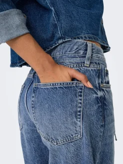 ONLGIANNA Medelhög midja Balloon Fit Jeans