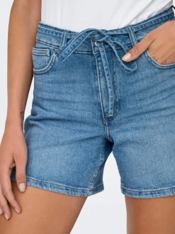 ONLGIANNA Medelhög midja Normal passform Denimshorts