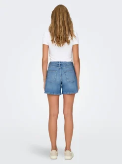 ONLGIANNA Medelhög midja Normal passform Denimshorts