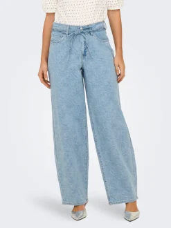 ONLGIANNA Medelhög midja Rak passform Jeans