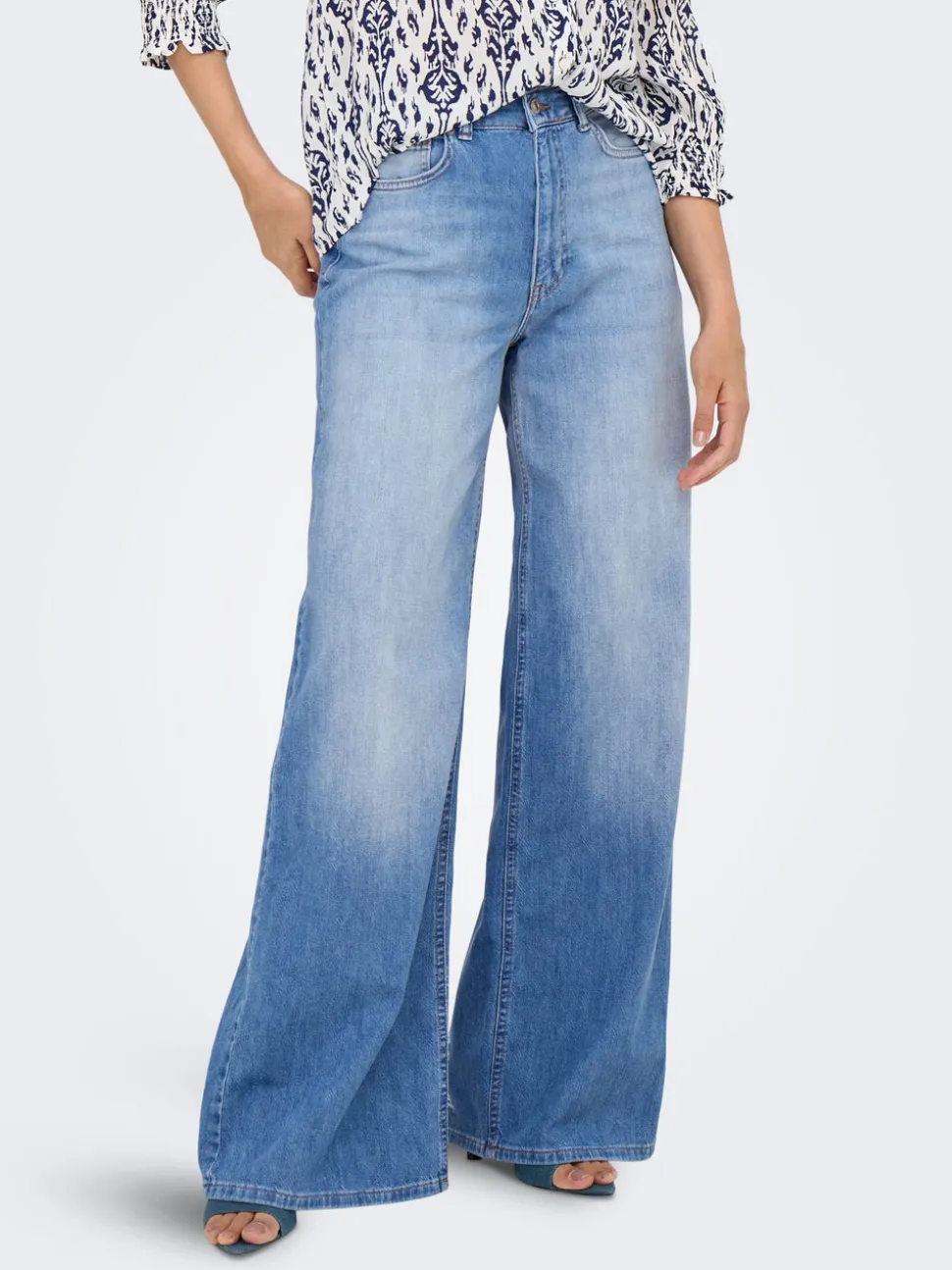 ONLGIULIA Hög midja Vida ben Jeans