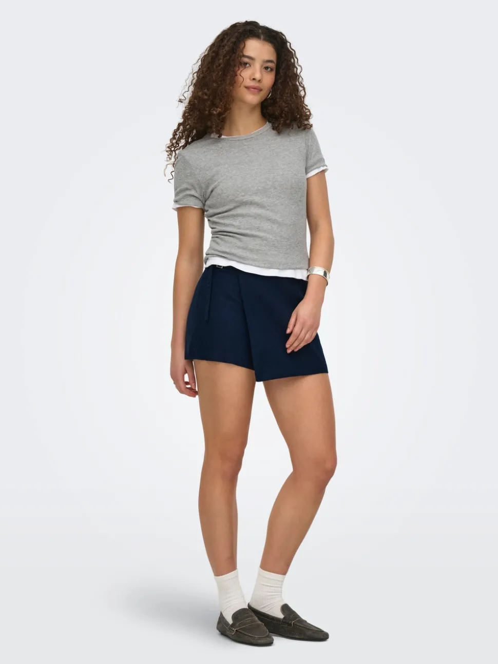 ONLGOA Linne Shorts-kjol Kort kjol
