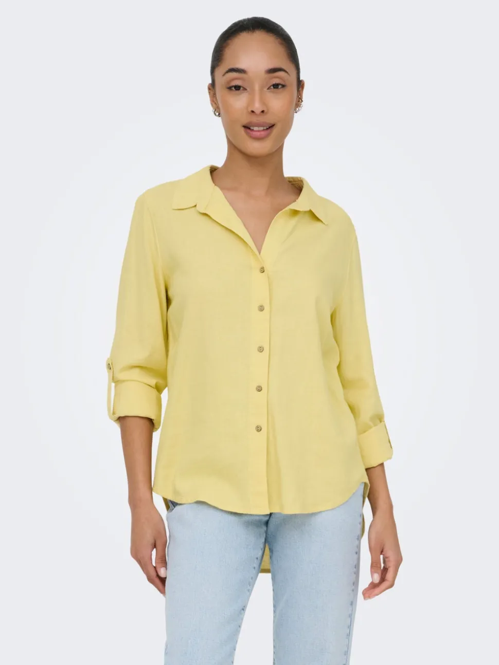 ONLGOA Linne Skjorta