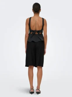 ONLGOA Lös passform Linne Shorts