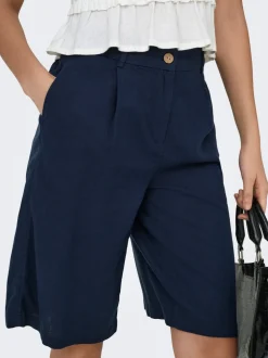 ONLGOA Lös passform Linne Shorts