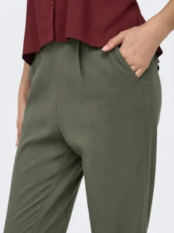 ONLGOA-POPTRASH Comfort fit Linne Byxor