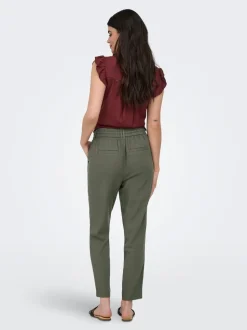 ONLGOA-POPTRASH Comfort fit Linne Byxor