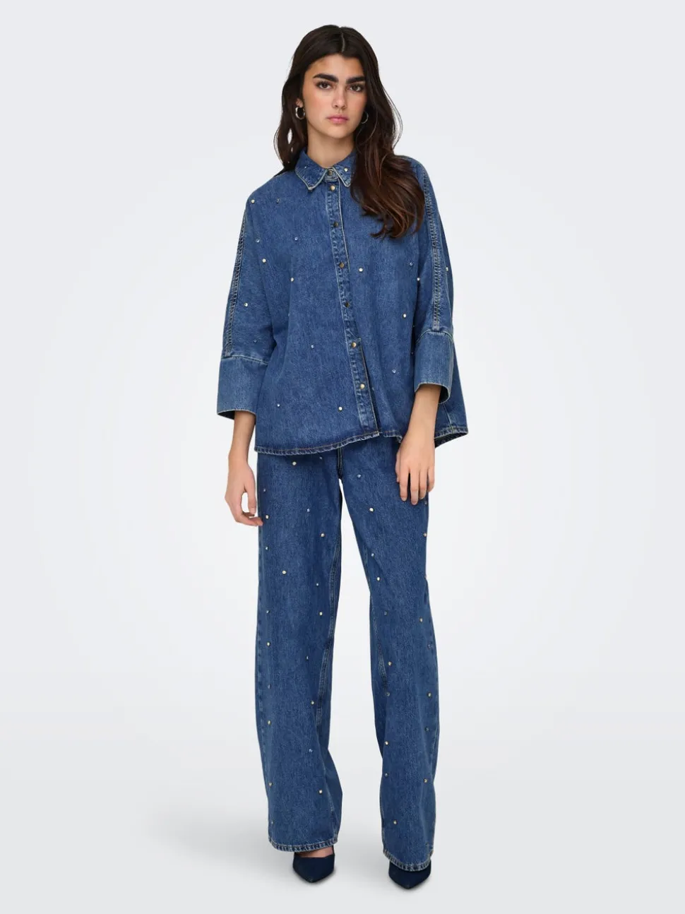 ONLGRACE Denimskjorta