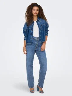 ONLGYPSY Hög midja Slim Straight Fit Jeans