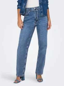 ONLGYPSY Hög midja Slim Straight Fit Jeans