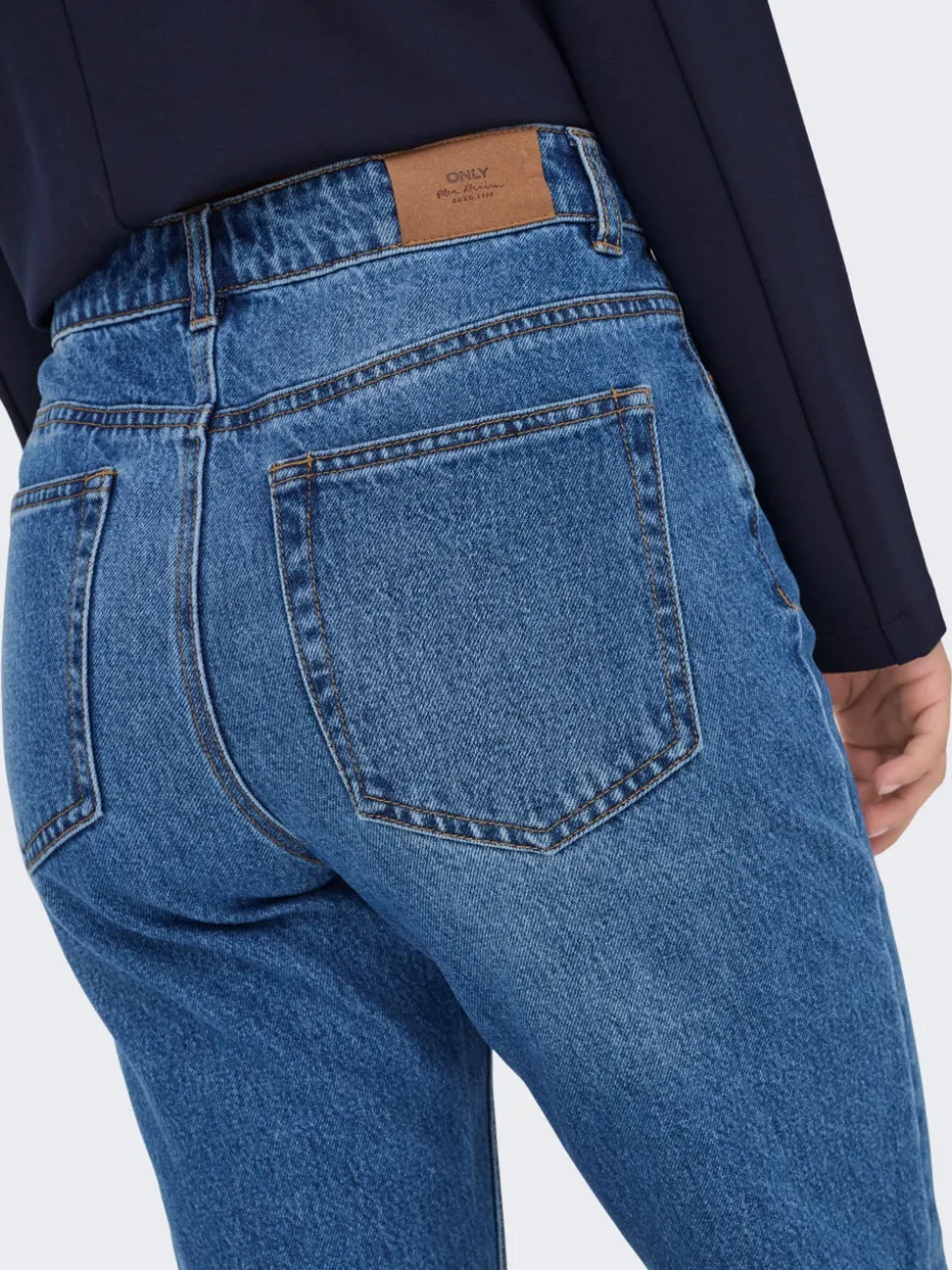 ONLHAZEL Hög midja Rak passform Jeans