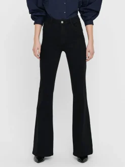 ONLHELLA Hög midja Utsvängd passform Jeans