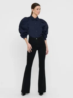 ONLHELLA Hög midja Utsvängd passform Jeans