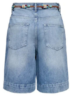 ONLHOLLIE Hög midja Normal passform Denimshorts