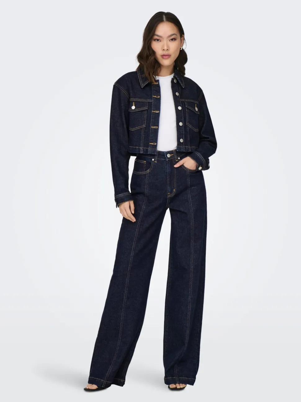ONLHOPE Extra hög midja Vida ben Jeans