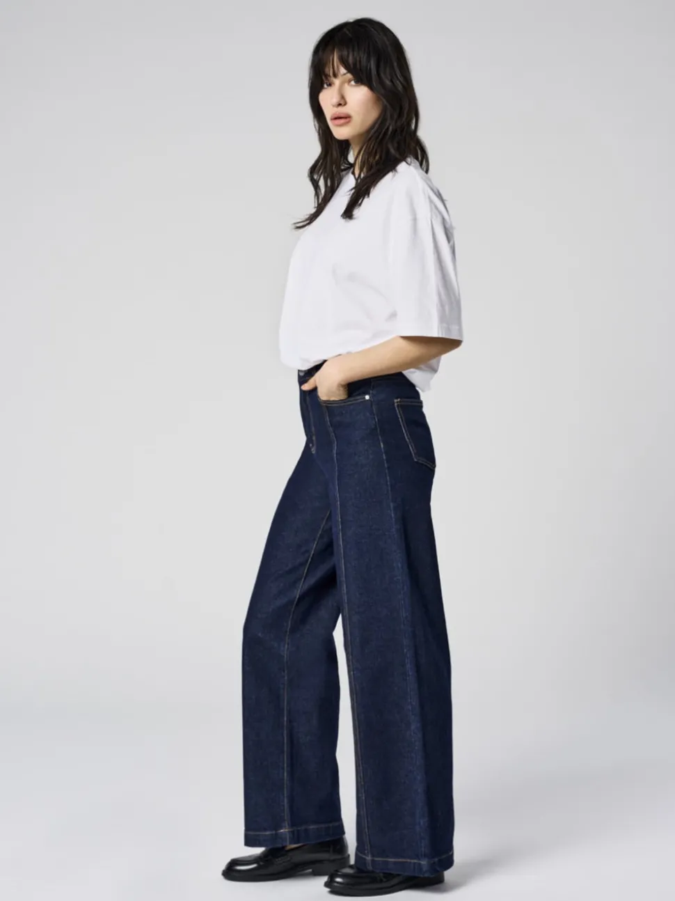 ONLHOPE Extra hög midja Vida ben Jeans