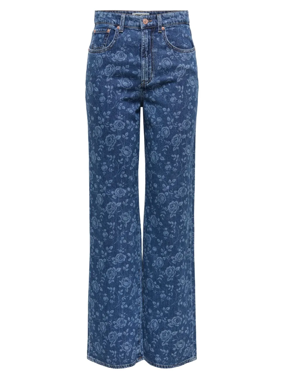 ONLHOPE Hög midja Vida ben Ankellängd Jeans