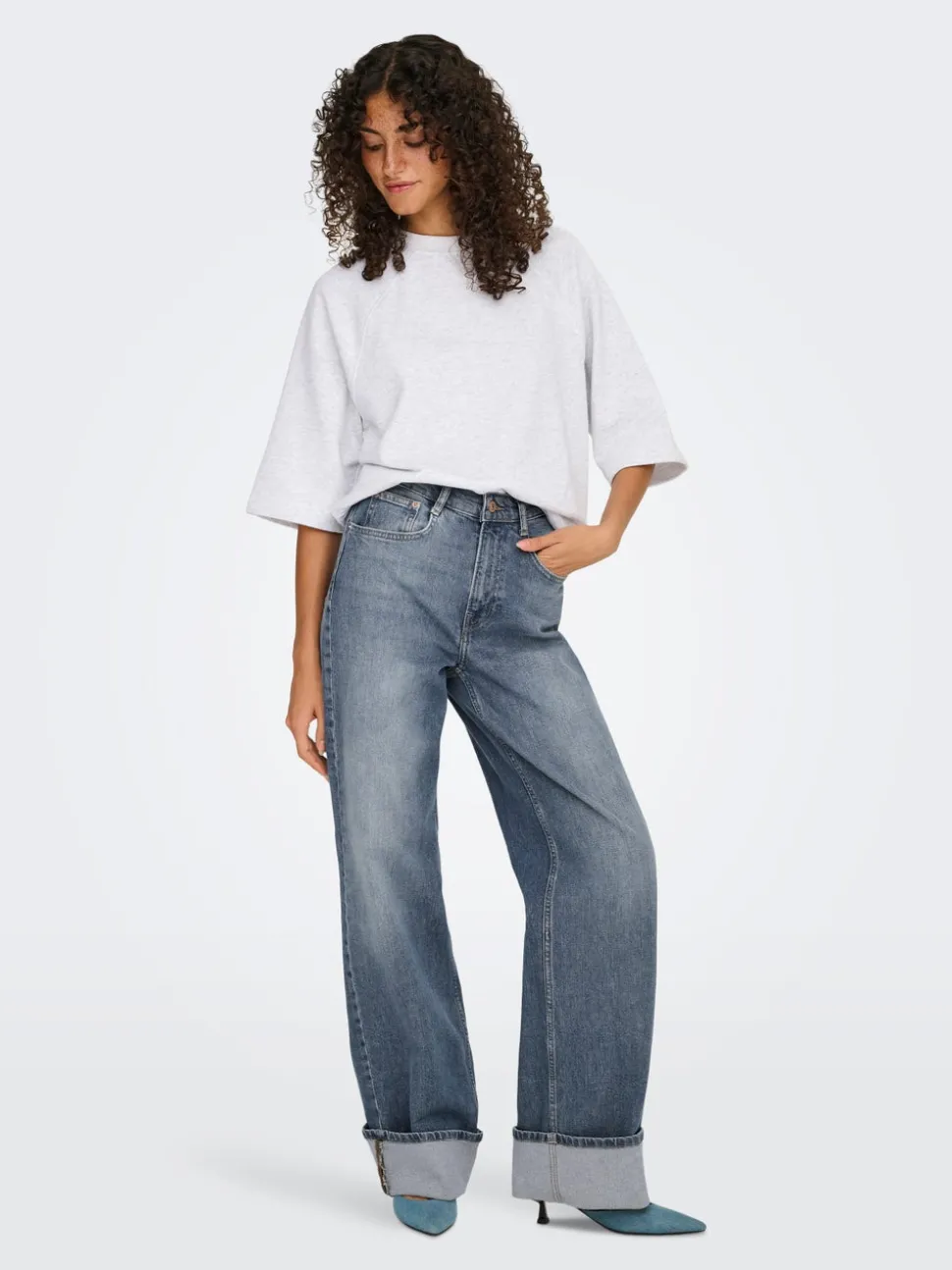 ONLHOPE Hög midja Vida ben Jeans