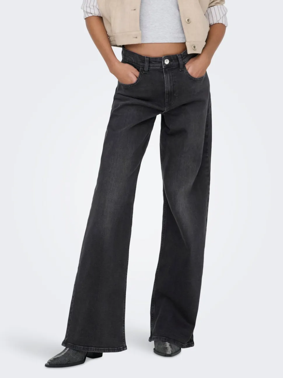ONLHOPE Hög midja Vida ben Jeans