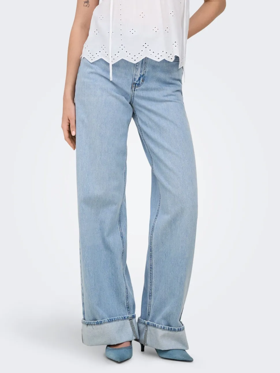 ONLHOPE Hög midja Vida ben Jeans