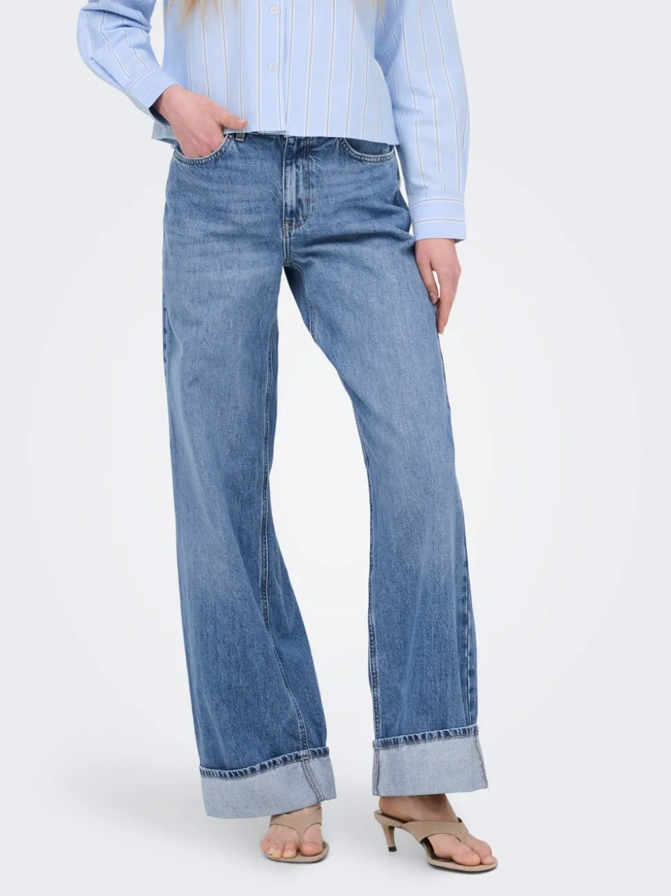 ONLHOPE Hög midja Vida ben Jeans