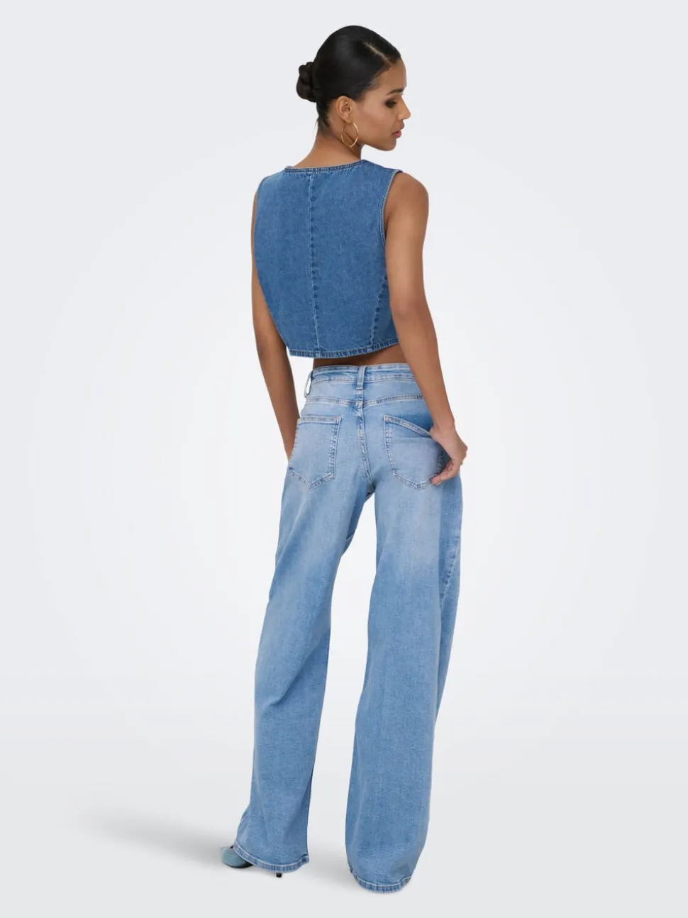 ONLHOPE Hög midja Vida ben Jeans